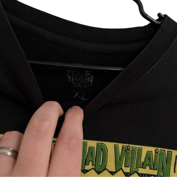Madvillain MF DOOM Madlib ALL CAPS! Authentic Original Rare Sweatshirt XL - Picture 2 of 3